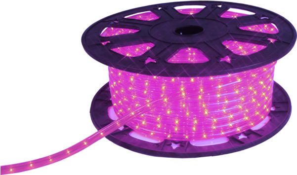 Rope Light Ropelight Reel - Light-emitting Diode Clipart (600x600), Png Download