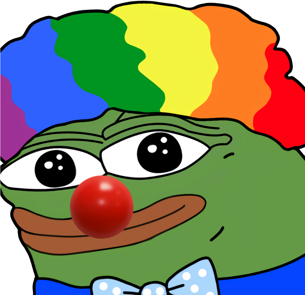 419 Kb Png - Honk Pepe Clipart (1000x1000), Png Download