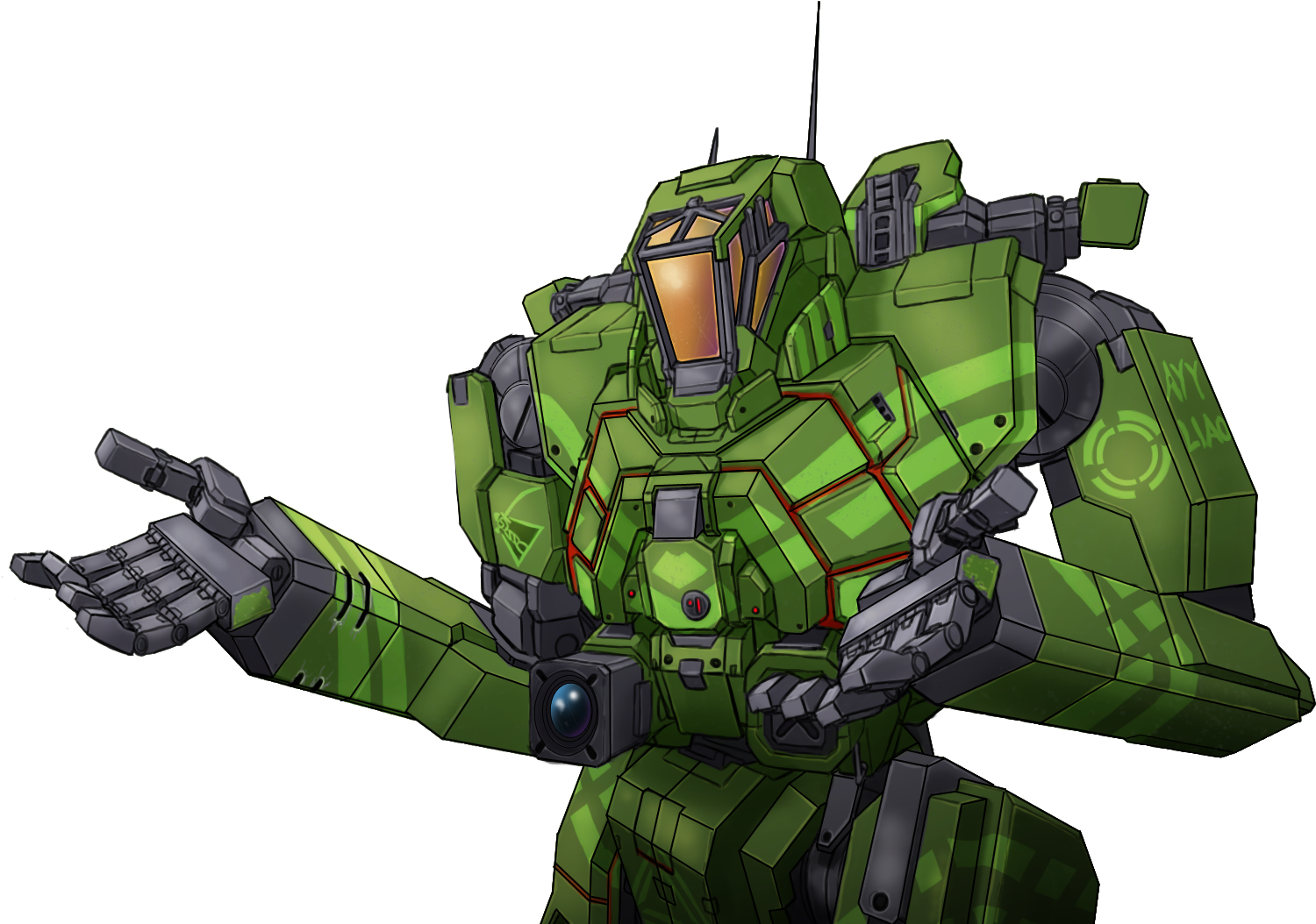 Png - Assault Rifle Clipart (1535x1080), Png Download