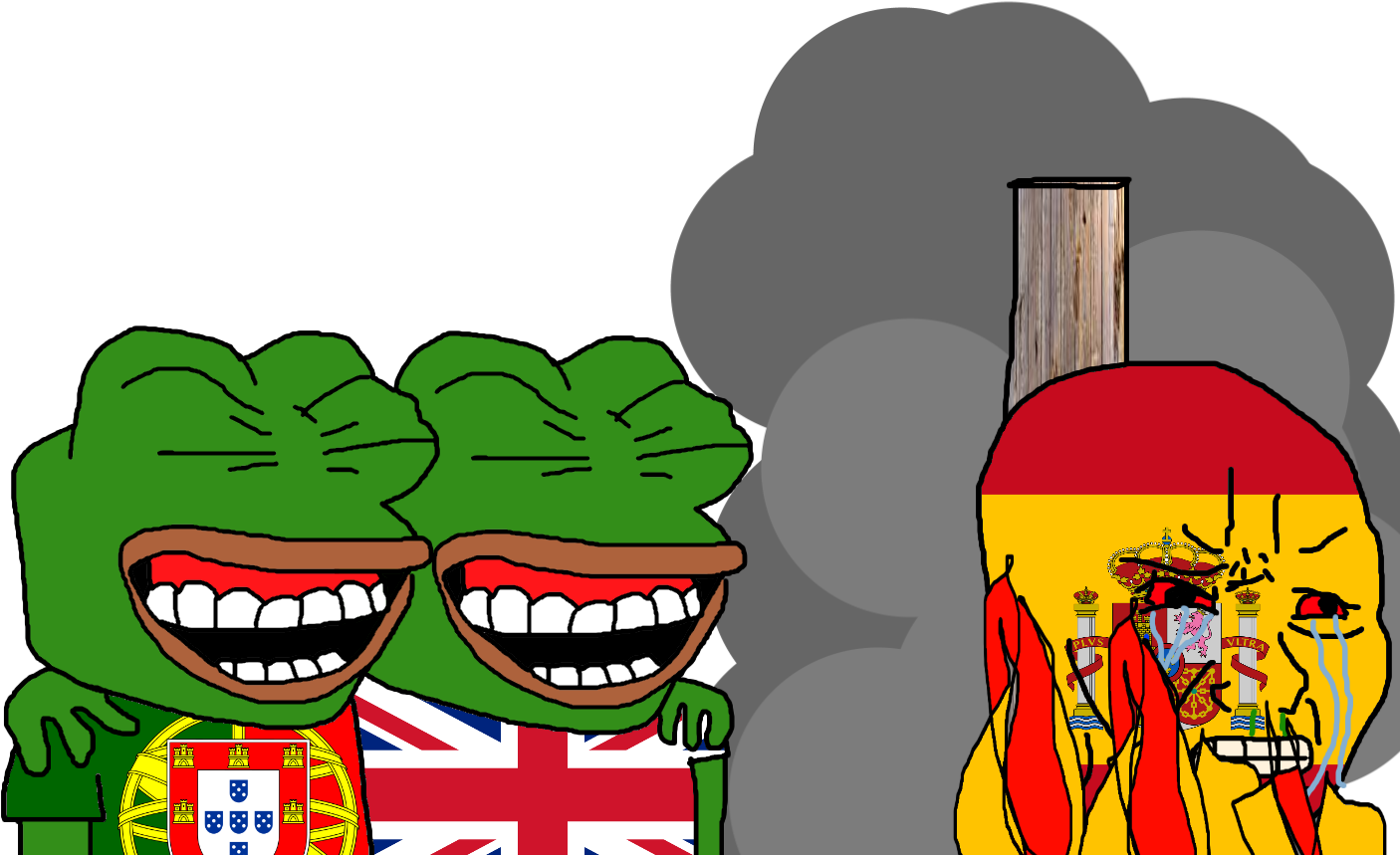 Post - Anglo Portuguese Alliance Meme Clipart (1408x900), Png Download