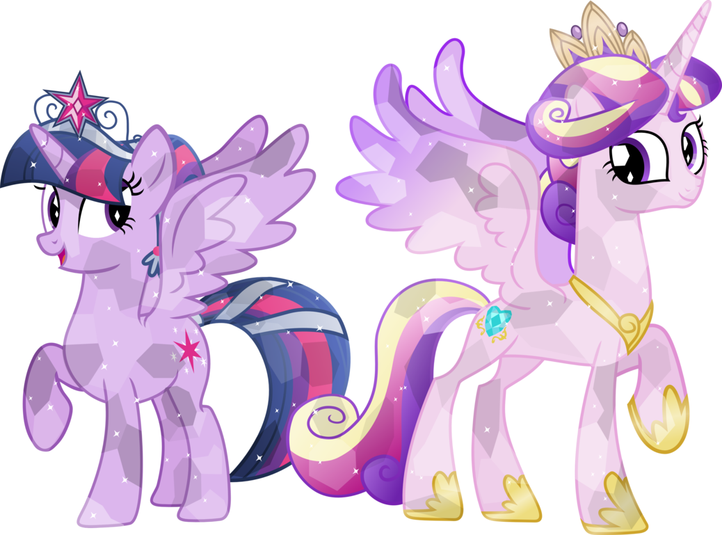 Shining Armor Cross Eyed S2e26 - Mlp Princess Cadence Crystal Clipart (1038x769), Png Download