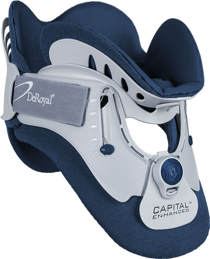 Capital™ Collar Enhanced - Deroyal Collar Clipart (800x984), Png Download