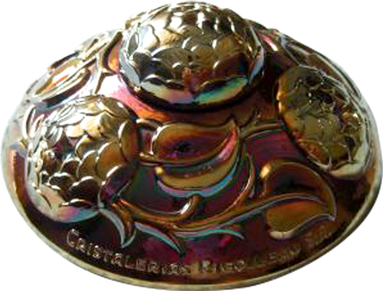 Cristalerias Rigolleau Argentina Blossom Amber Covered - Opal Clipart (800x800), Png Download