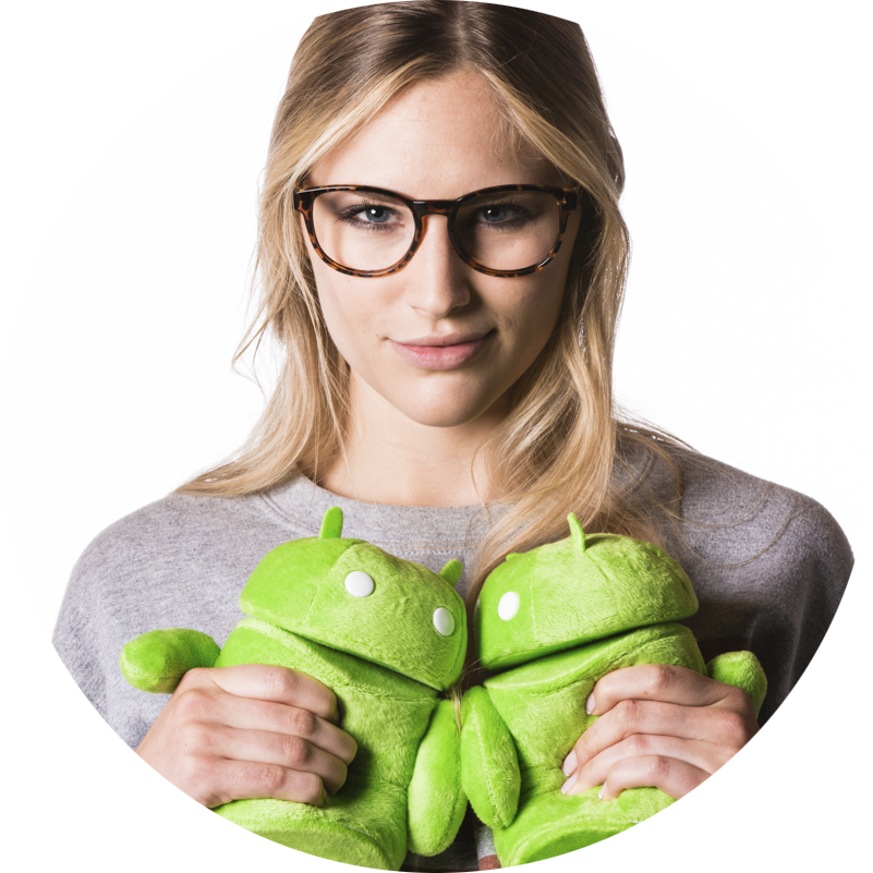 Liberty - Code Babe Android Clipart (801x801), Png Download