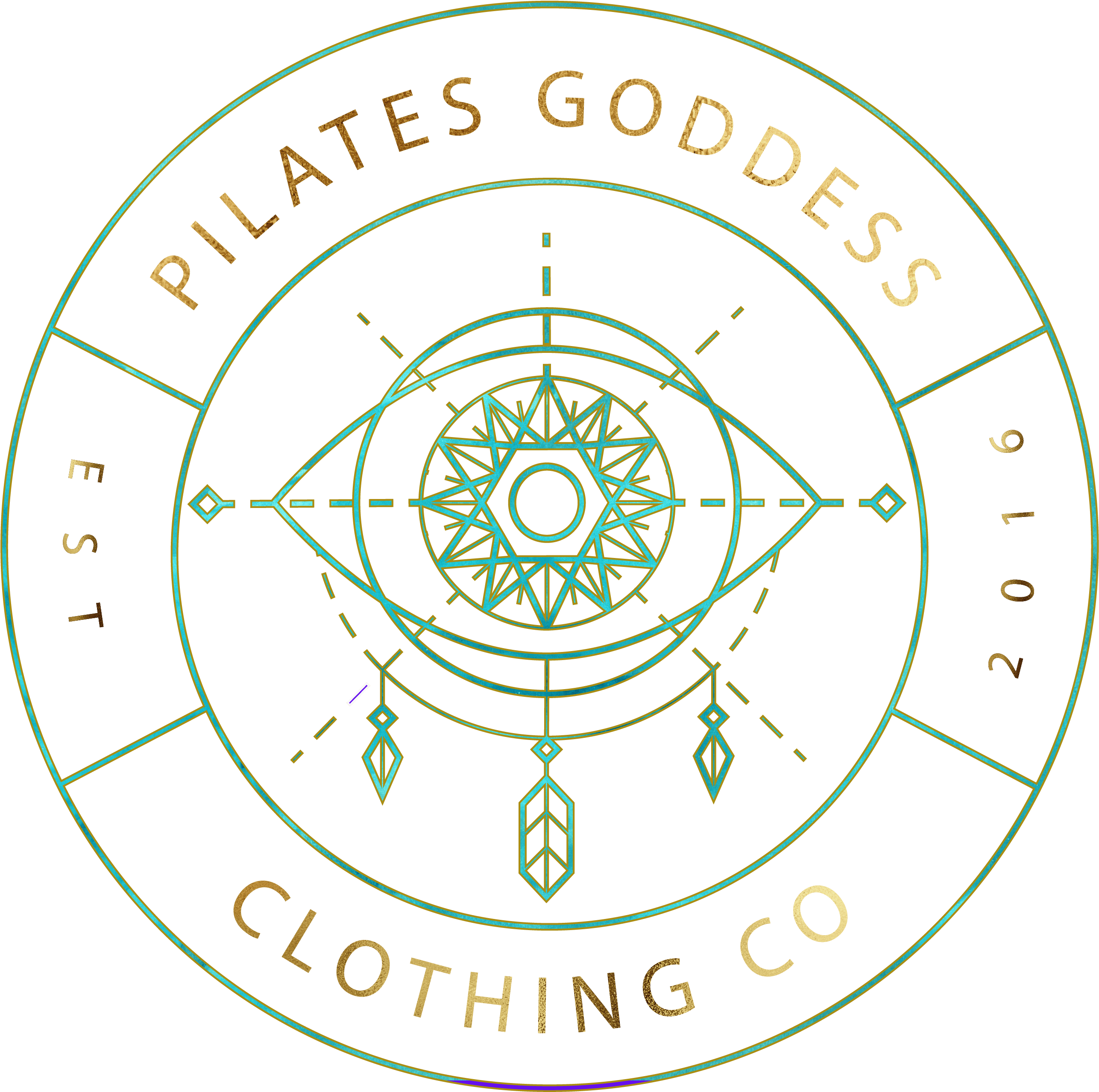 Pilates Goddess Logo - Circle Clipart (3033x2860), Png Download