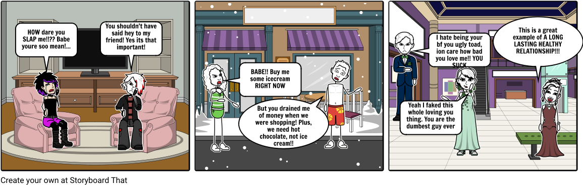 Jason And I - Cartoon Clipart (1164x385), Png Download