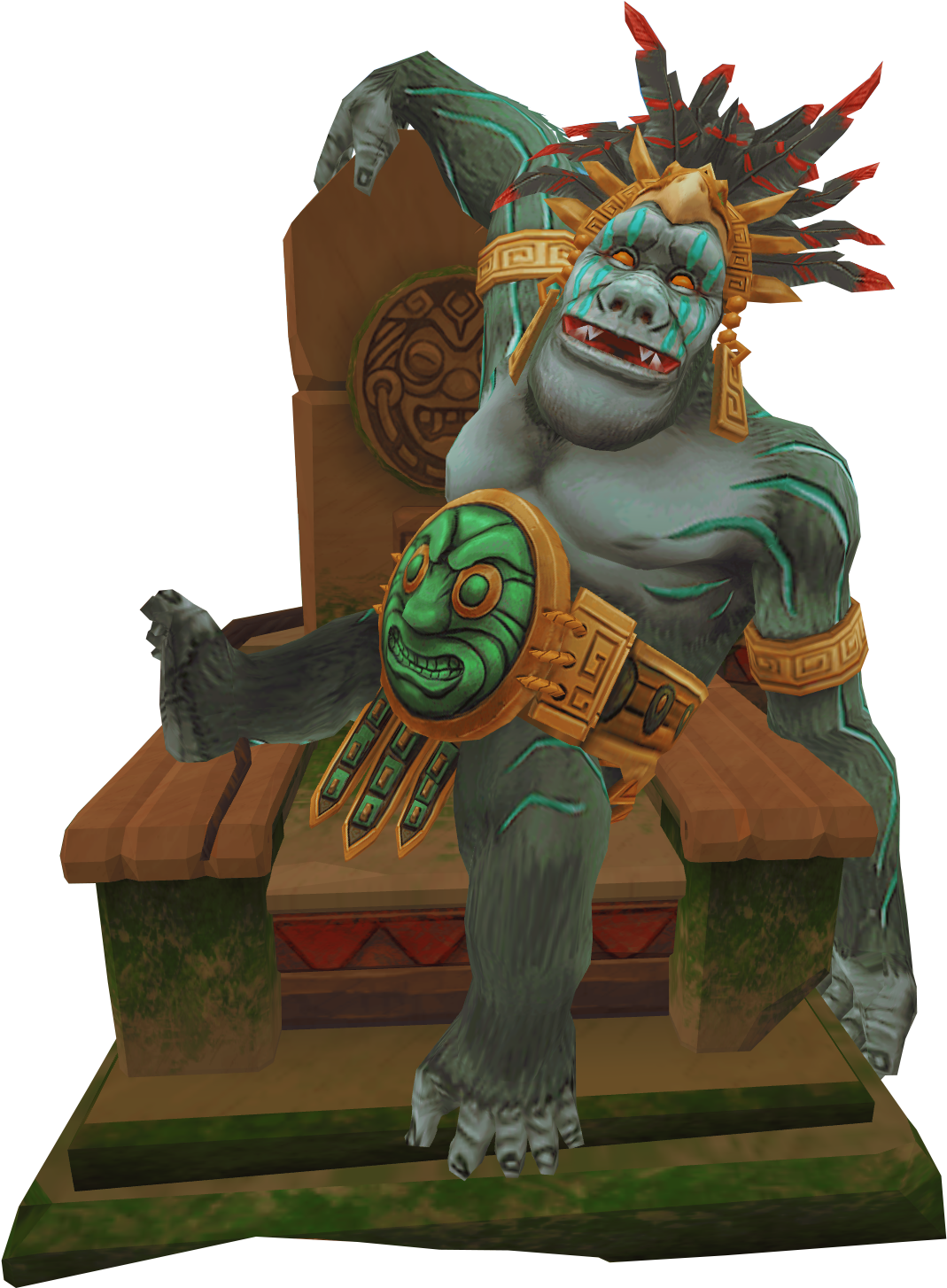 Marimbo Runescape Clipart (1077x1529), Png Download