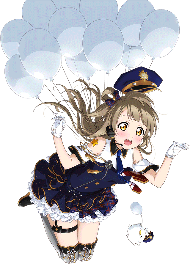 Download Images - Kotori Minami Blue Costume Clipart (1024x1024), Png Download