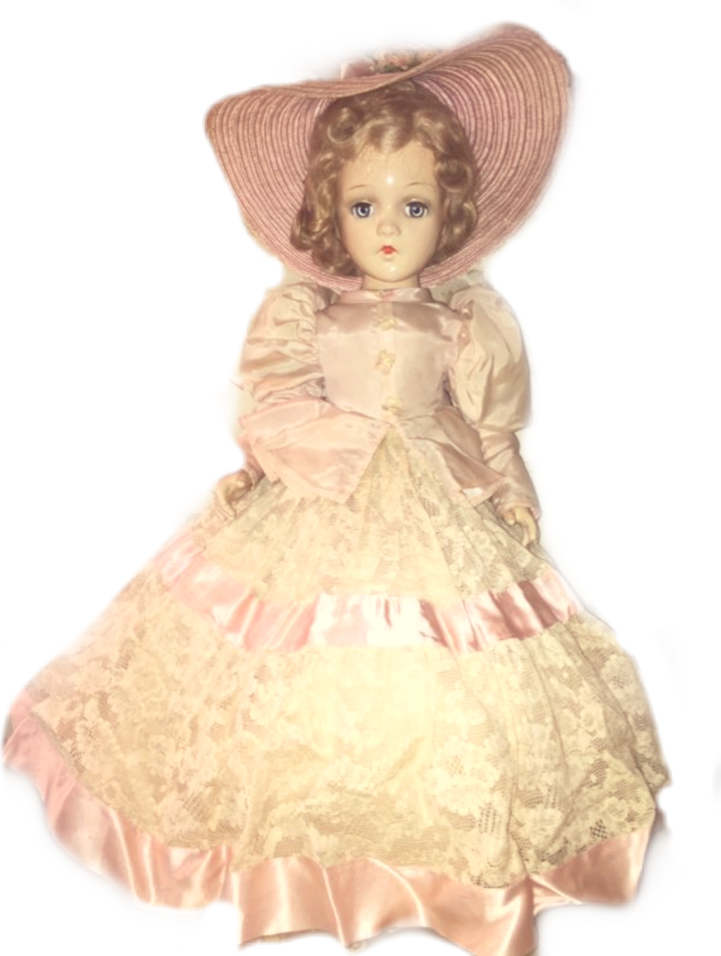 #vintage #antique #doll #dolly #babydoll - Doll Clipart (1024x1357), Png Download