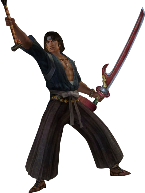 Musashi Miyamoto 3rd Costume Photo - Action Figure Clipart (565x640), Png Download