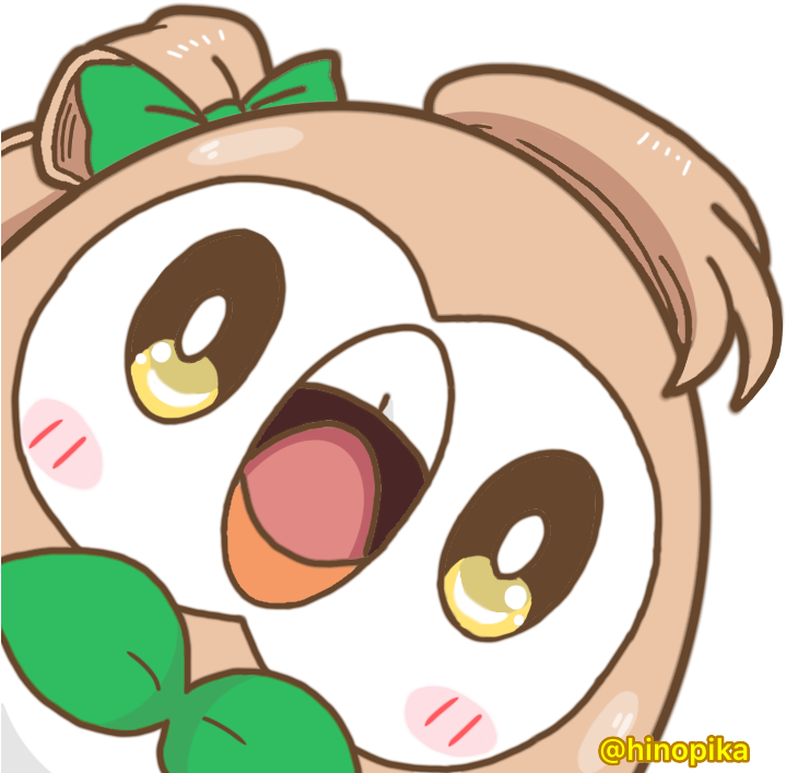 Minami Kotori, Minami Kotori, And Rowlet - 木 木 枭 南小 鸟 Clipart (768x768), Png Download