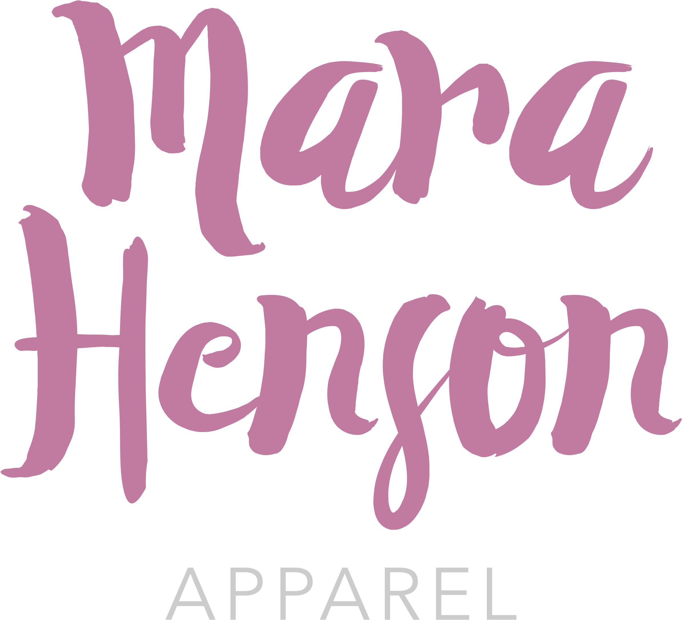 T-shirt Design Free - Calligraphy Clipart (4000x4000), Png Download