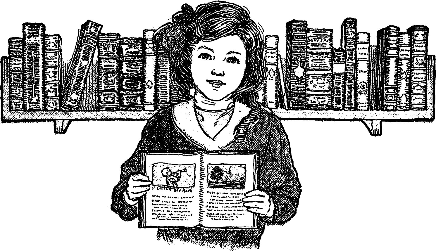 Vintage Girl Digital Clip Art Downloads - Cartoon - Png Download (1600x920), Png Download