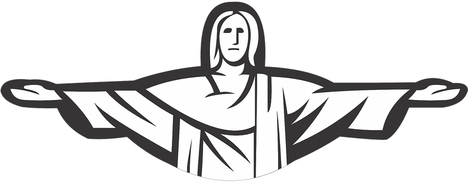 Rio De Janeiro Vector Png Clipart (960x480), Png Download