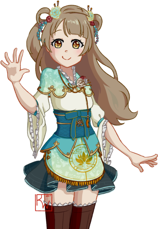Fan Made[fan Made] Seven Lucky Gods Kotori - Seven Lucky Gods Kotori Clipart (540x753), Png Download