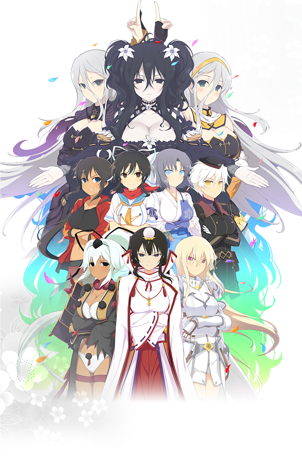 Anime Cartoon Mangaka - Senran Kagura Shinovi Masters Clipart (1024x1632), Png Download