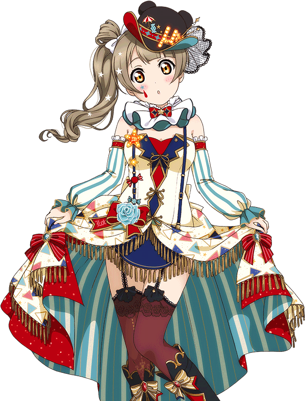 Love Live Circus Kotori , Png Download - Circus Set Love Live Clipart (628x825), Png Download