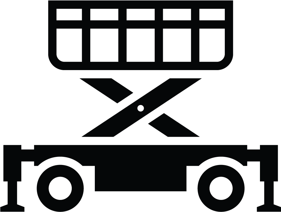 Personnel Scissor - Scissor Lift Clip Art - Png Download (1000x1000), Png Download