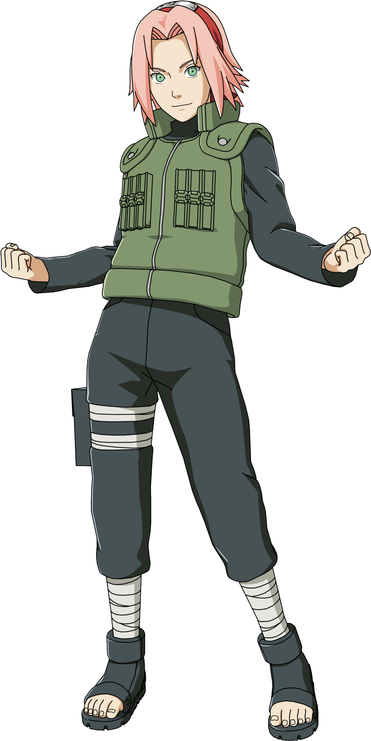 Allied Shinobi Forces - Hinata Great Ninja War Clipart (1278x2549), Png Download