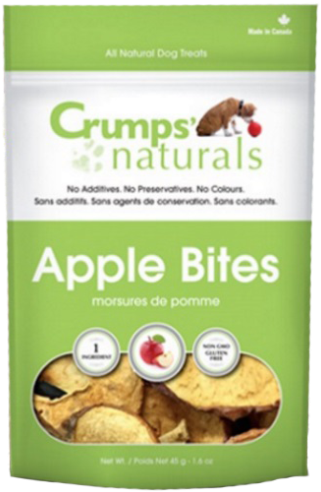 Crumps' Naturals Dog Apple Bites - Nourriture Pour Chien Crumps Clipart (600x600), Png Download
