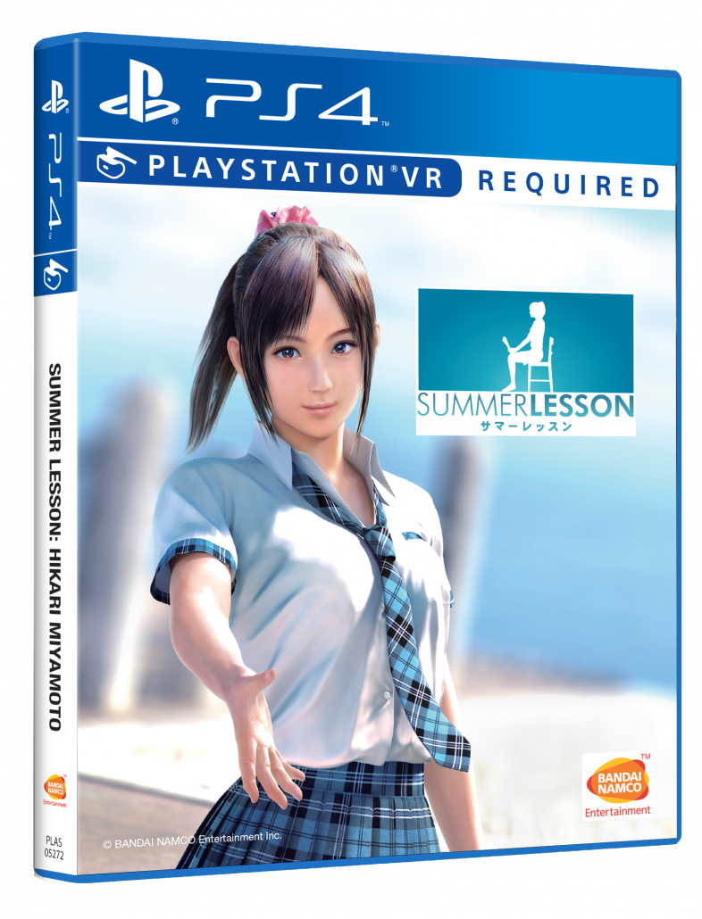 Bandai Namco Entertainment Asia Is Pleased To Announce - Vr Kanojo Ps4 Clipart (786x1030), Png Download