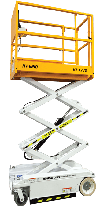 Hy Brid Lifts By Custom Equipment - Hybrid Hb 1230 Clipart (400x800), Png Download
