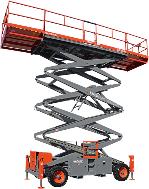 Skyjack 9250 Clipart (700x671), Png Download