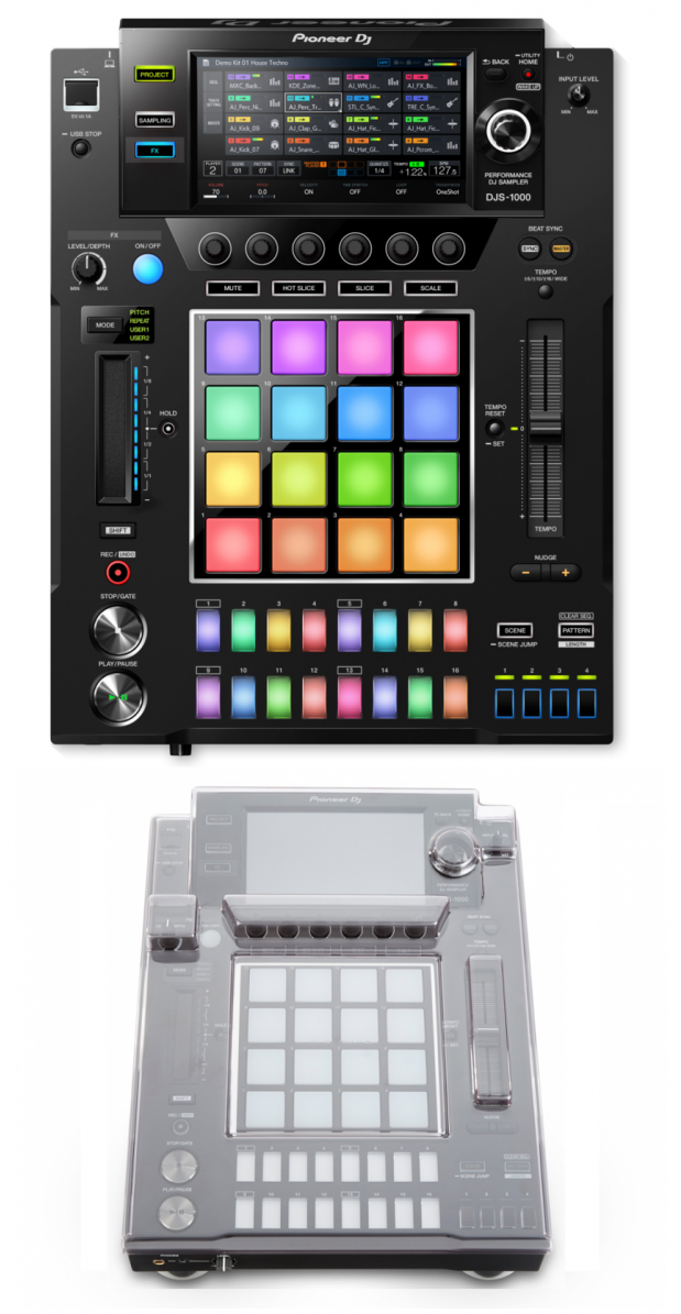 Pioneer Dj Djs 1000 Decksaver Ds Pc Djs1000 Cover Bundle - Pioneer Djs 1000 Clipart (1000x1194), Png Download