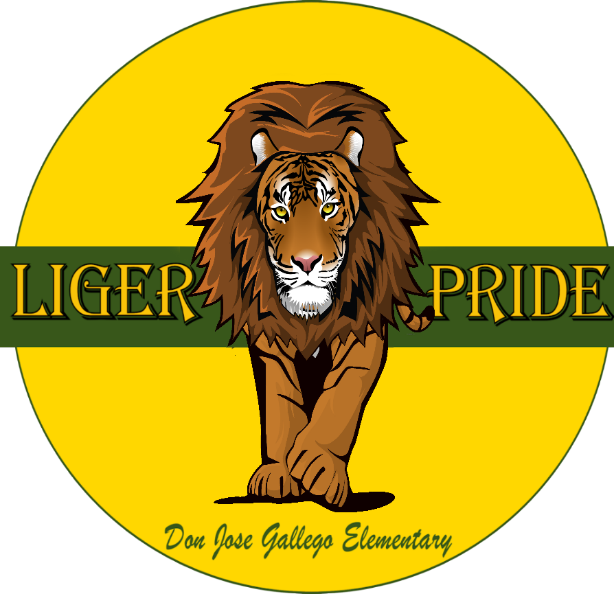 School Profile - Mascot - Liger - Don Jose Gallegos Elementary School Laredo Tx Clipart (894x865), Png Download