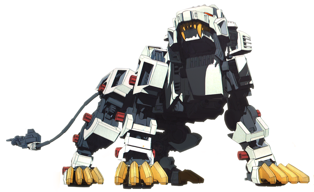 Liger Zero - Mecha Clipart (1000x613), Png Download
