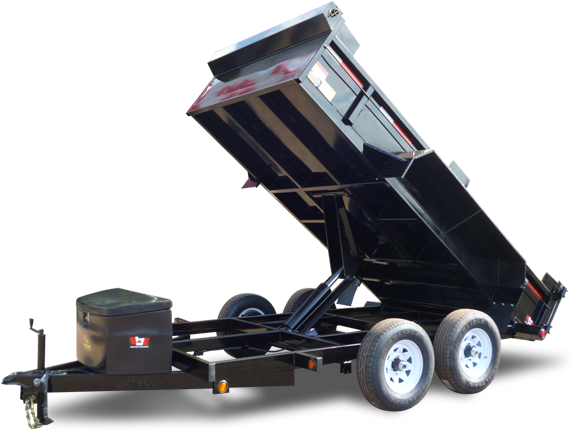 Scissor Lift Dump Trailers - Boat Trailer Clipart (900x470), Png Download