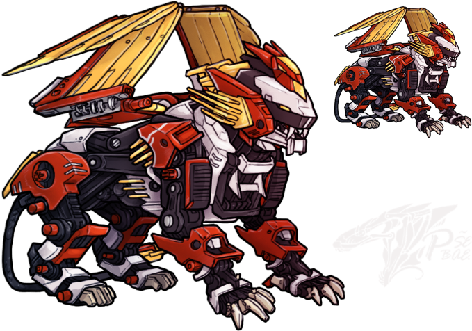 Overlay Zero Liger Pheonix - Illustration Clipart (679x476), Png Download