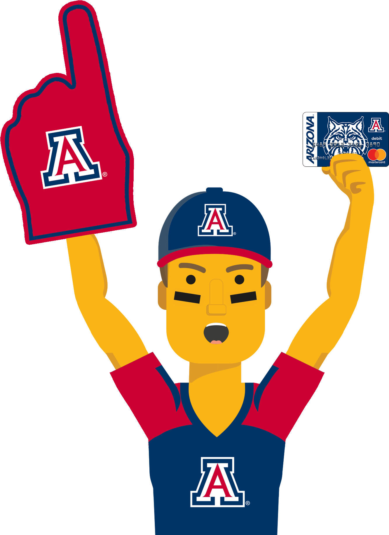 Sign Up For The Arizona Wildcats Clipart (1867x1999), Png Download
