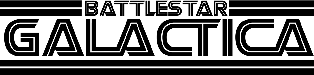 Netflix Binging Battlestar Galactica - Battlestar Galactica Tv Show Logo Clipart (1280x322), Png Download