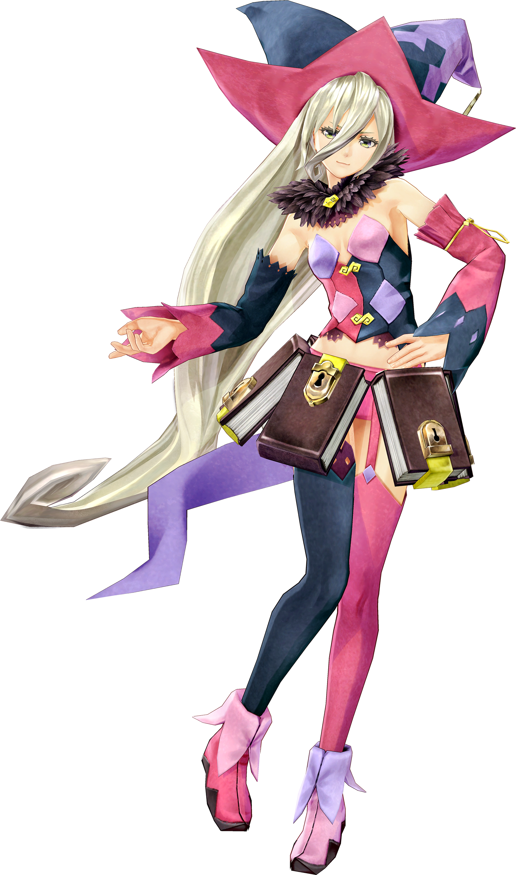 Meet The Squad - Tales Of Berseria Magilou Clipart (1852x3034), Png Download