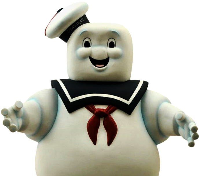 "we Came, We Saw We Kicked It's A** " - Stay Puft Marshmallow Man Png Clipart (691x610), Png Download