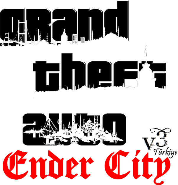 Ender City V3 Türkiye Mod For Grand Theft Auto - Graphic Design Clipart (640x640), Png Download