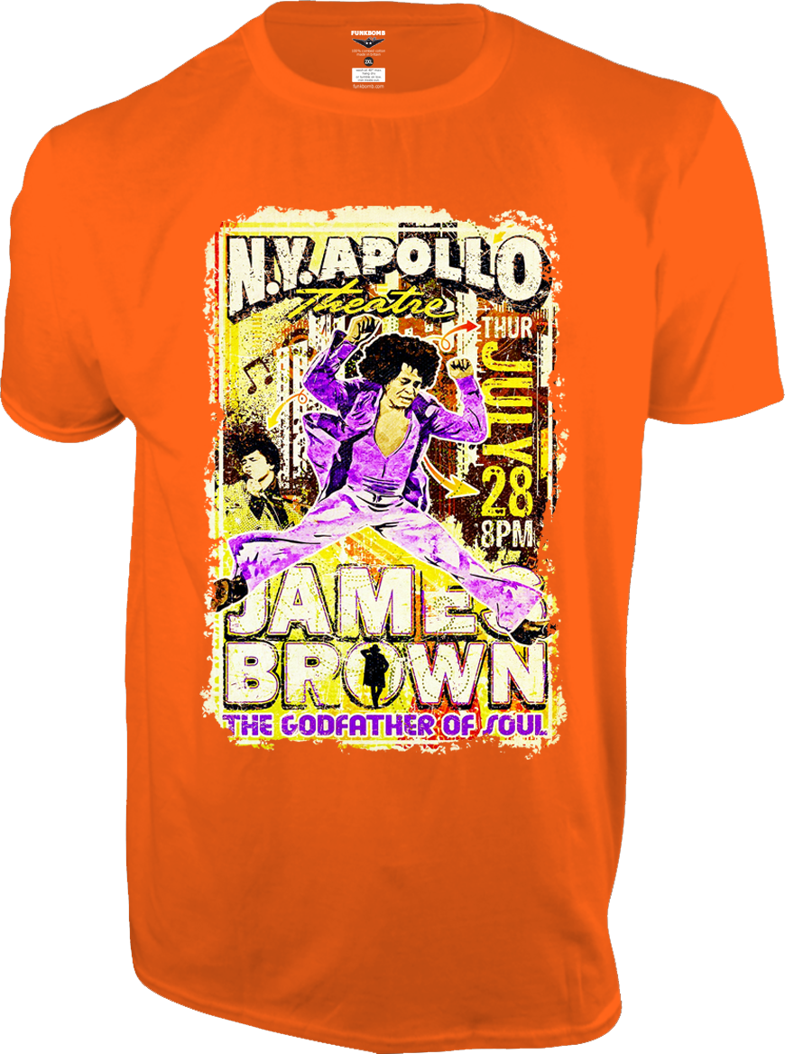 James Brown Live T Shirt - Maggot Brain Shirt Clipart (870x1168), Png Download