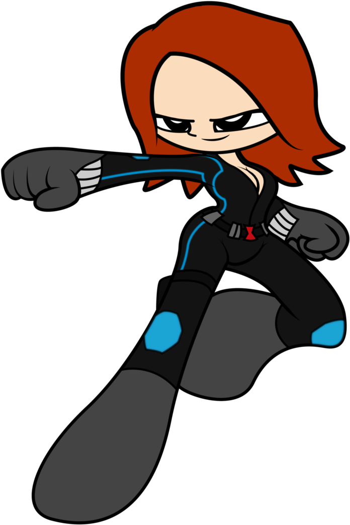 Cinematics Clipart Png - Black Widow Avenger Emoji Transparent Png (737x1085), Png Download