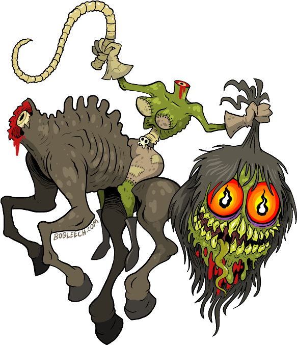 Headless Horseman Clipart Dullahan - Whats A Dullahan - Png Download (600x696), Png Download