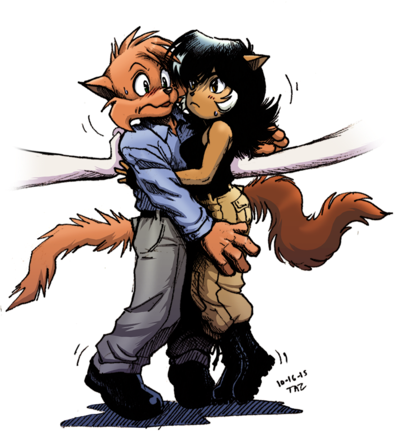 21 Apr - Swat Kats Megakat City Clipart (800x941), Png Download