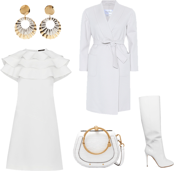 “white Christmas” Bing Crosby - Vintage Clothing Clipart (800x800), Png Download