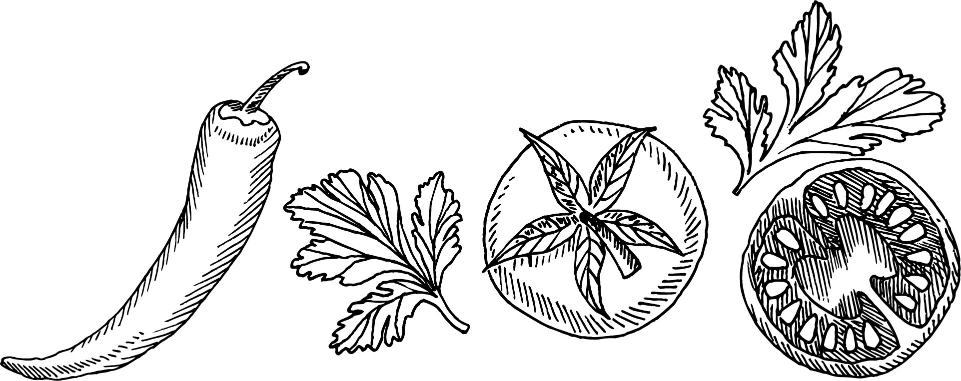 Quesadilla De Carne - Illustration Clipart (1923x763), Png Download