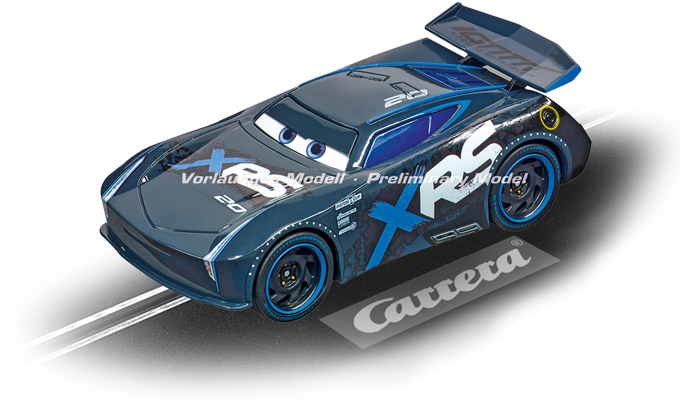 Disney - Pixar Cars - Jackson Storm - Mud Racers - - Ferrari Gt3 Carrera Clipart (700x467), Png Download