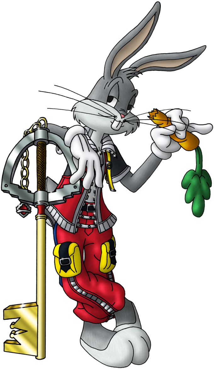 503kib, 680x1174, Kh Toonworld King Bugs Commission - Bugs And Daffy Kingdom Hearts Clipart (680x1174), Png Download