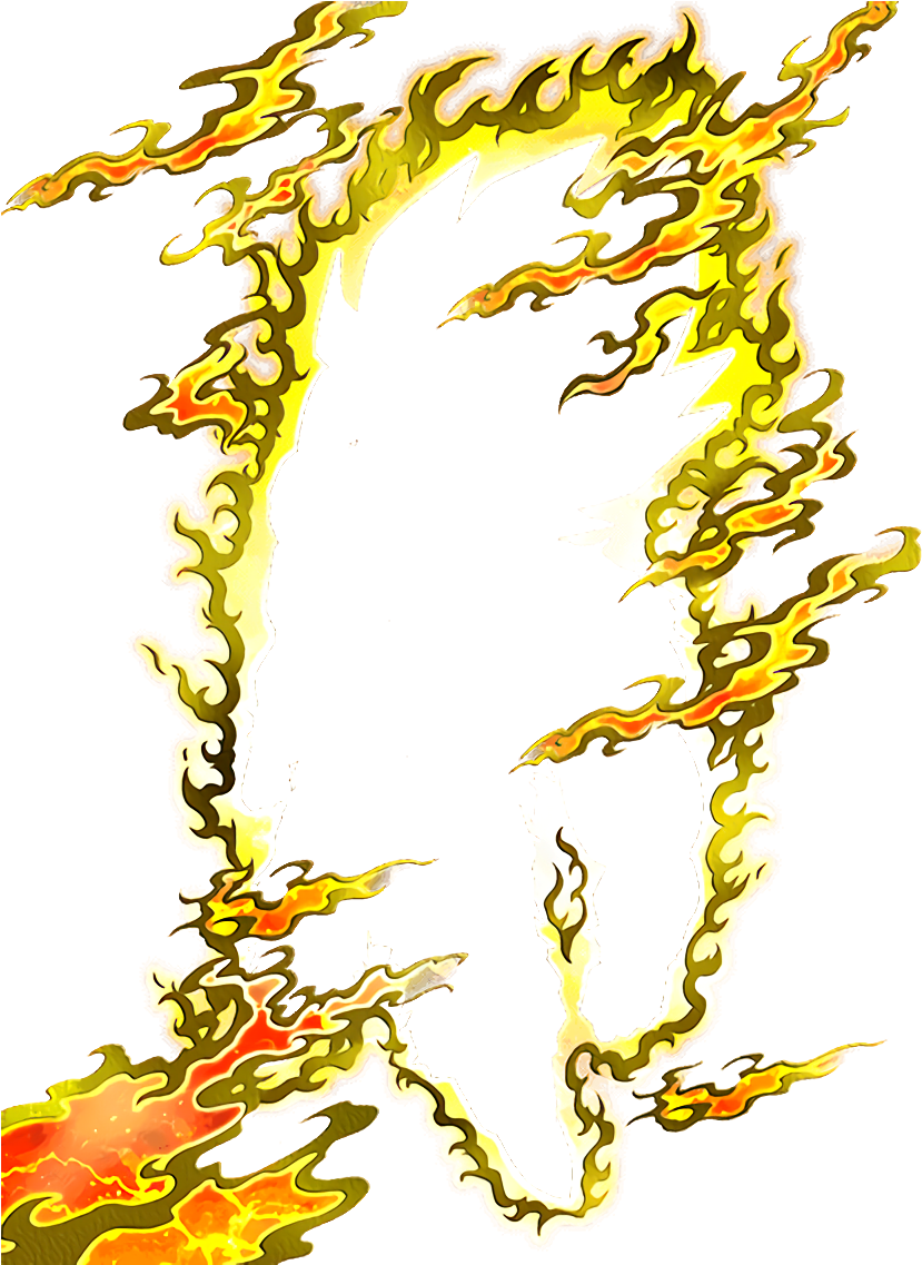 Super Saiyan Effects Png - Dokkan Battle Card Effects Clipart (829x1137), Png Download