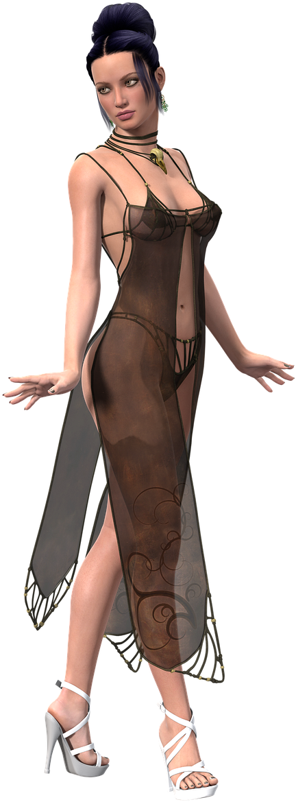 Woman Beautiful Hair Png Image - Illustration Clipart (960x1280), Png Download