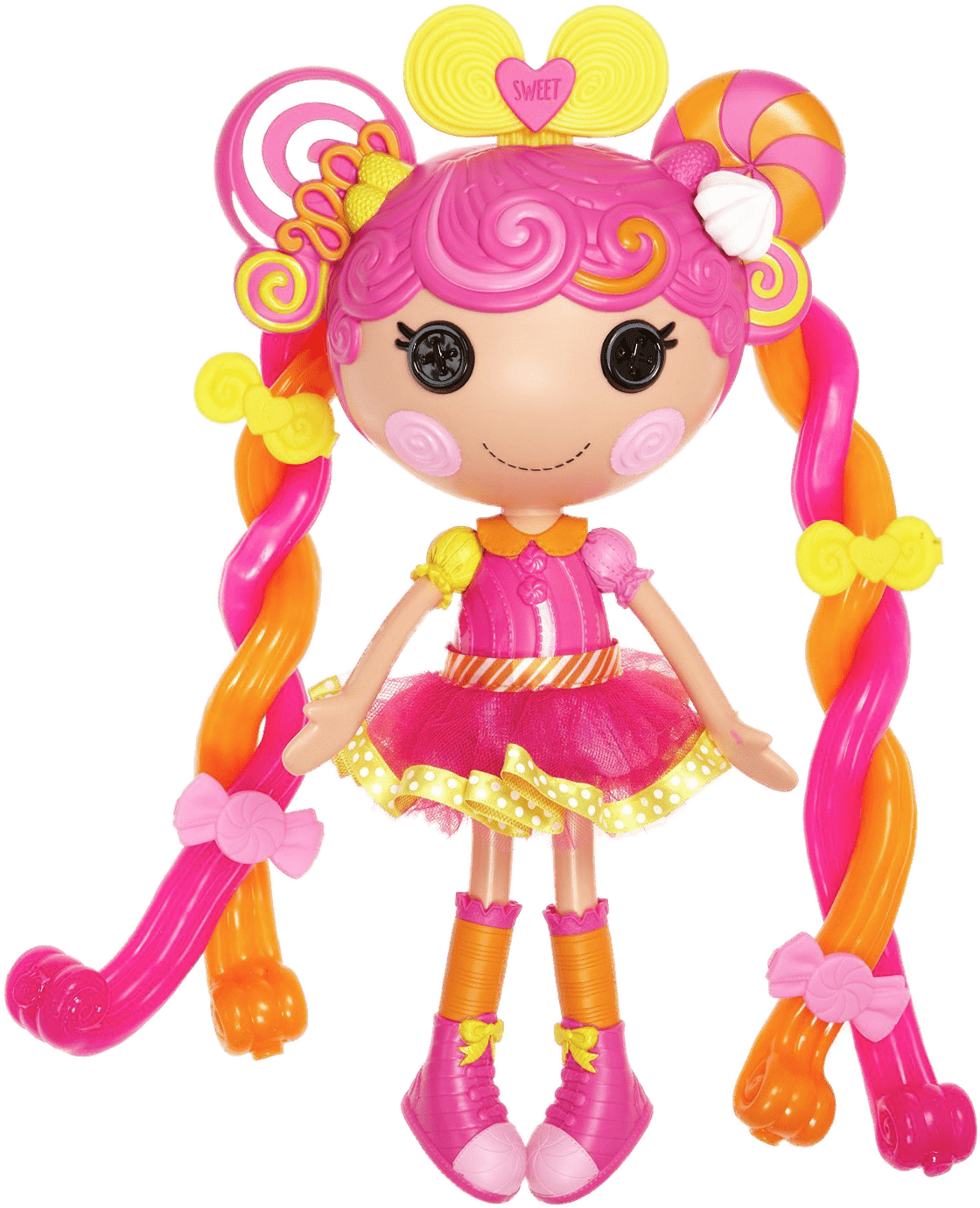 Lalaloopsy Whirly Stretchy Locks - Lalaloopsy Doll Clipart (1300x1500), Png Download