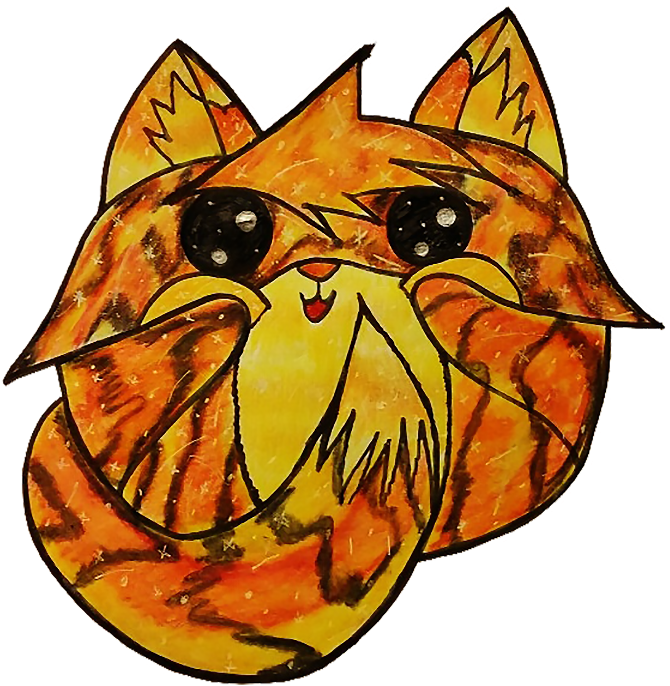 Tag - Patronus - Cartoon Clipart (1496x1554), Png Download