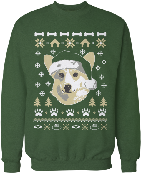 Yorkie Ugly Christmas Sweater Clipart (521x630), Png Download